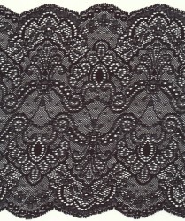 Elastic french lace