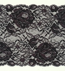 Elastic french lace