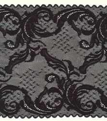 Elastic french lace