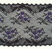 Elastic french lace