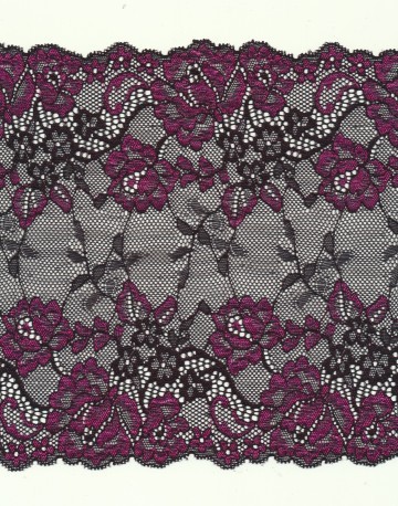 Elastic french lace