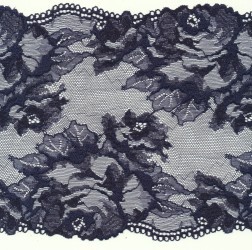 Elastic french lace