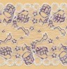 Elastic french lace