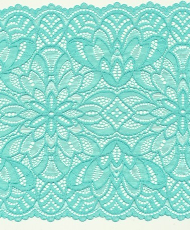 Elastic french lace