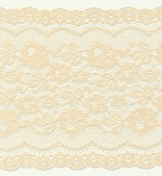 Elastic french lace