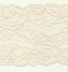 Elastic french lace