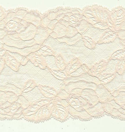 Elastic french lace