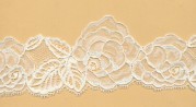 Elastic French lace