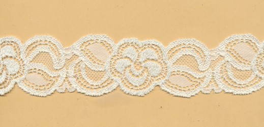 Elastic French lace