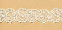 Elastic French lace