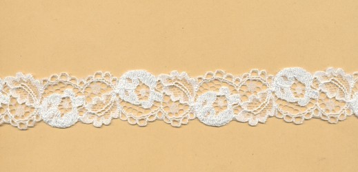 Elastic French lace