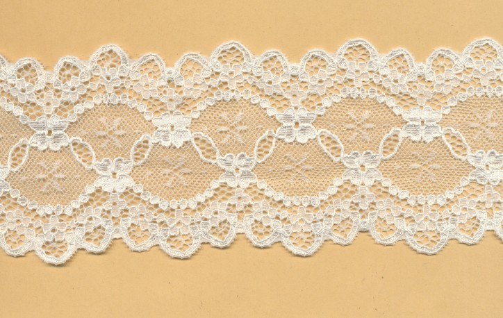 Elastic French lace